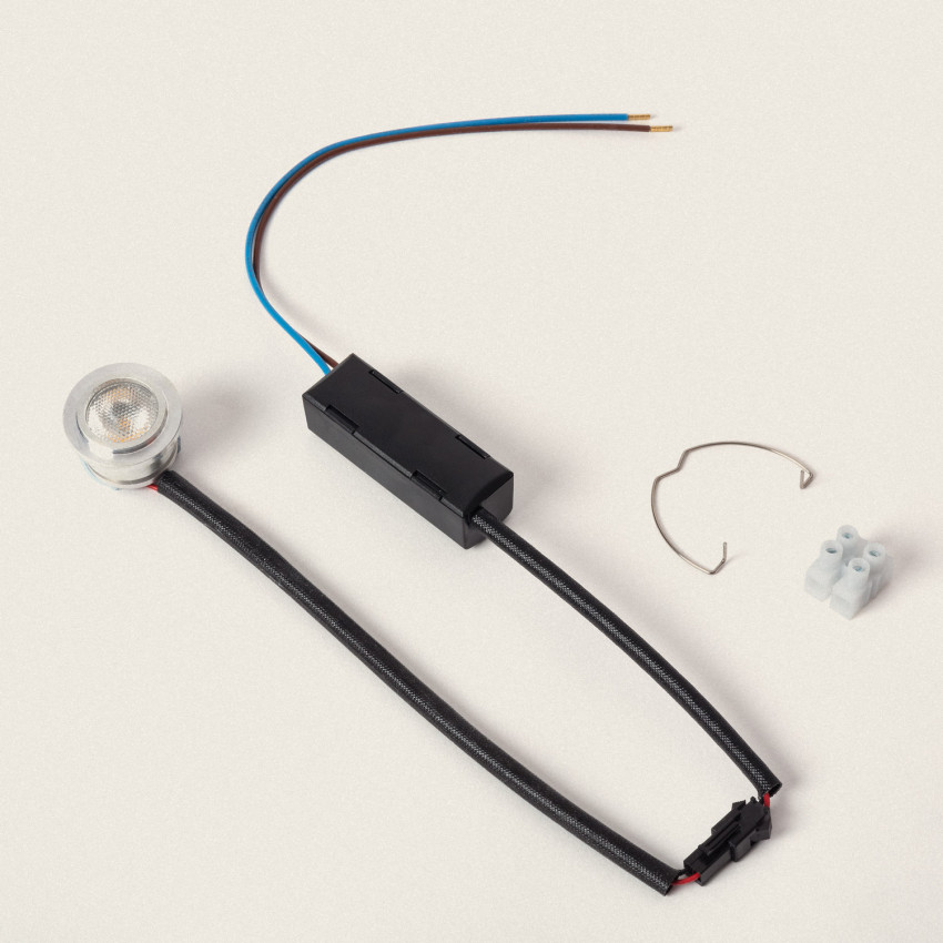 Applique da Parete Integrazione Cartongesso LED 2W Foro 173x145 mm Ledkia