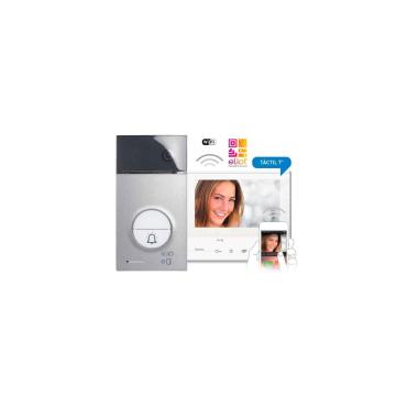 Kit Videocitofono 1 Abitazione 2 Fili con Placca LINEA 3000 e Monitor CLASSE 300 X13E BTICINO 363911 Bianco