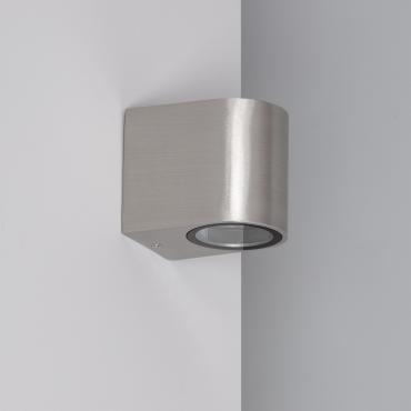 Applique da Parete per Esterni Alluminio Gala Argento