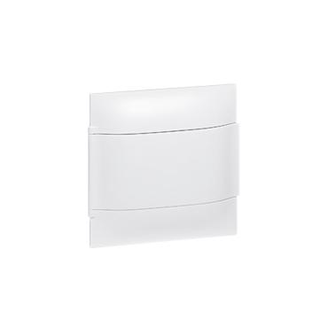 Scatola da Incasso Practibox S per Pareti Divisorie Convenzionali Porta Liscia 1x4 Moduli LEGRAND 134044 Bianco