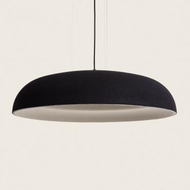 Lampada a Sospensione LED 30W Feltro Misis-L Nero