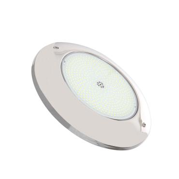 Faretto Piscina LED Superficie Sommergibile 12V AC/DC Acciaio Inox IP68 35W 6000K