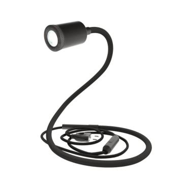 Lampada da Tavolo LED GU1d-one ABSMFLVNRM04GUVNEUNRM04-L CREATIVE-CABLES Nero