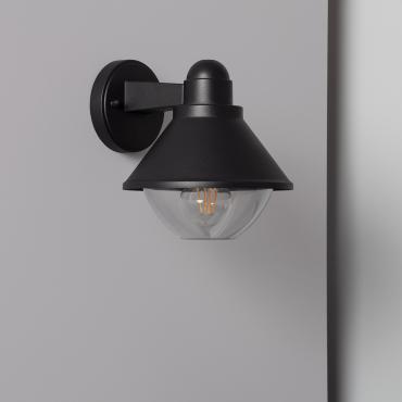 Lampada da Parete in Alluminio Valera Nero