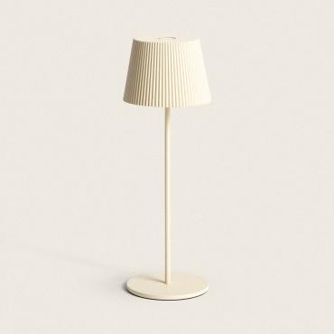Lampada da Tavolo LED 1.2 W Portatile per Esterno Alluminio con Batteria Ricaricabile Willox Ossido