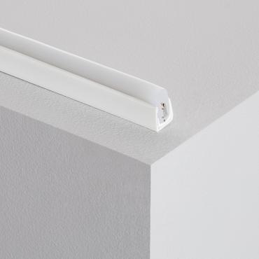Profilo in PVC 1m per Neón LED 11 W/m RGB 220V AC 60 LED/m Semicircolare 180º IP67 Taglio ogni 100 cm 1 m
