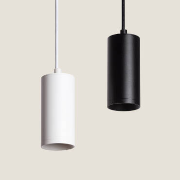 Lampa Wisząca Metalowa CuarzoCzarny