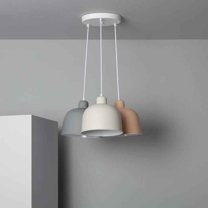 Lampa Wisząca Metalowa Tonel