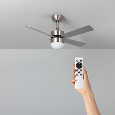Wentylator Sufitowy LED Cygnus Nikiel 107cm Silnik DC
