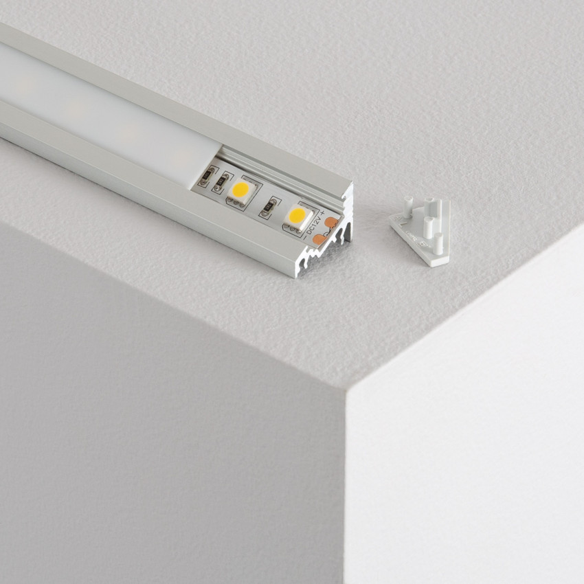 Profil Aluminiowy Zmienny Kąt 1m do Taśm LED do 10 mm