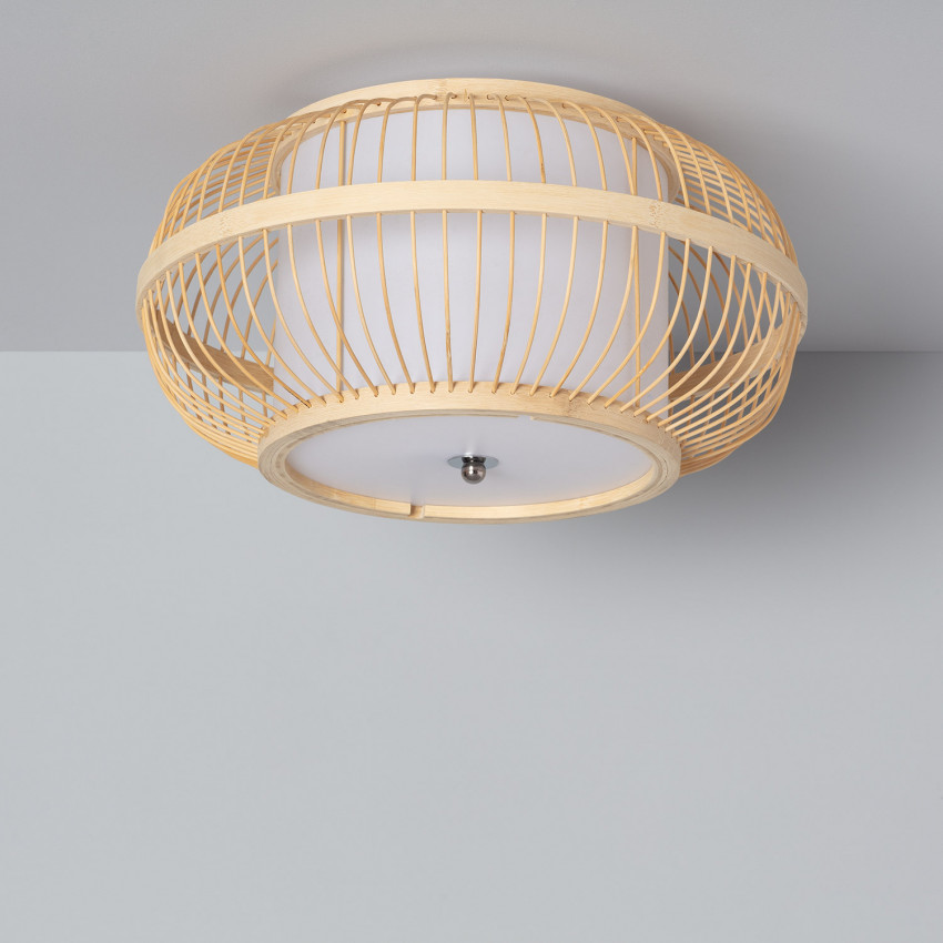 Lampa Sufitowa Bambusowa Calpe
