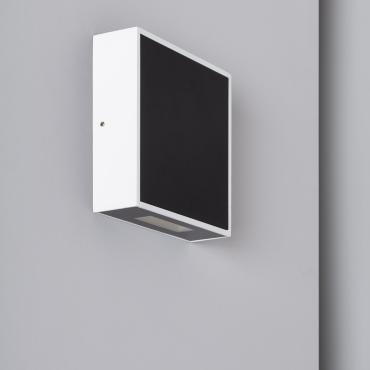Kinkiet Ścienny Zewnętrzny LED 6W z Aluminium Czarny Roma3000K