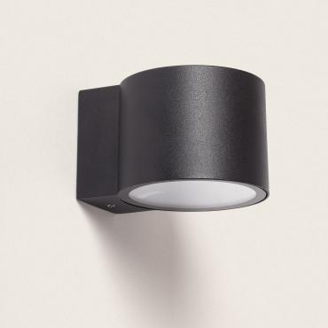 Kinkiet Ścienny Zewnętrzny LED 7W z Aluminium KuduCzarny matowy