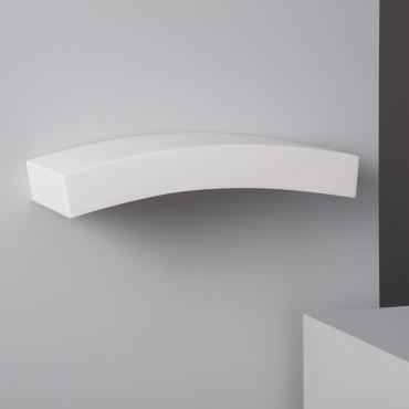 Kinkiet Ścienny z Gipsu XirmaBiały