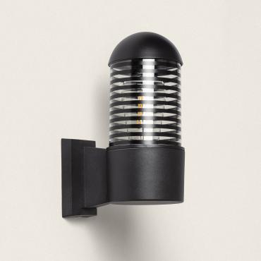 Lampa Ścienna Zewnętrzna z Aluminium MalmoCzarny