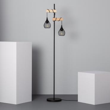 Lampa Podłogowa MonahCzarny