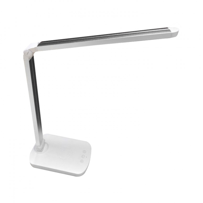 Flexo LED Boga  5W Regulable con Cargador Inalámbrico y USB