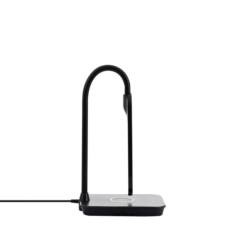 Flexo LED Boga  5W Regulable con Cargador Inalámbrico y USB