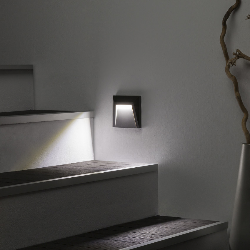Baliza LED Clover Gris