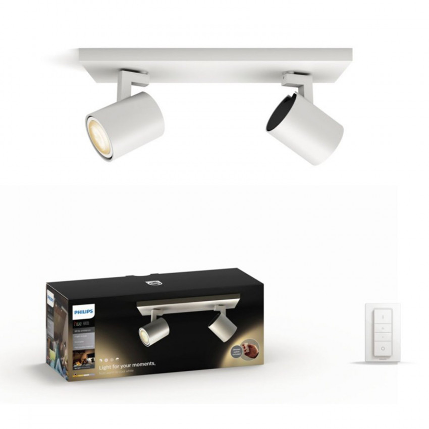 2 Spotlight  CCT PHILIPS Runner LED Ceiling Light 