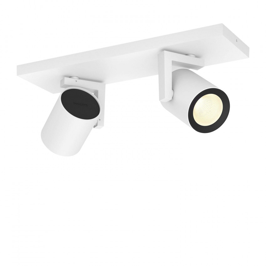 PHILIPS Hue 2x6W White Colour Argenta Spotlight 