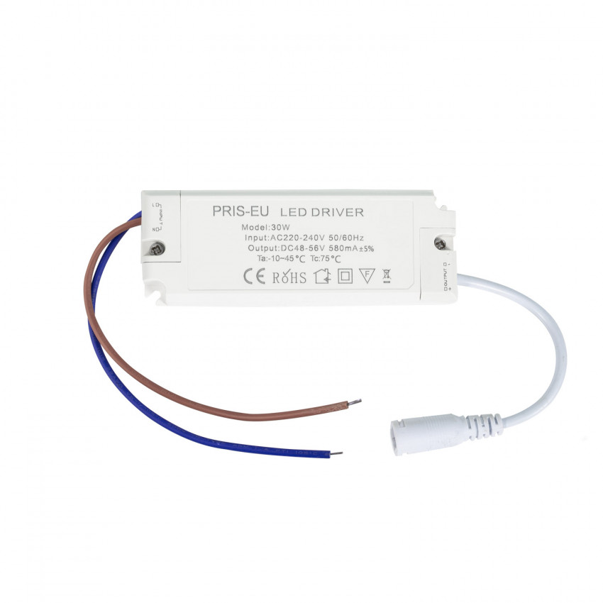 30W 220-240V Output 48-56V 580mA Driver