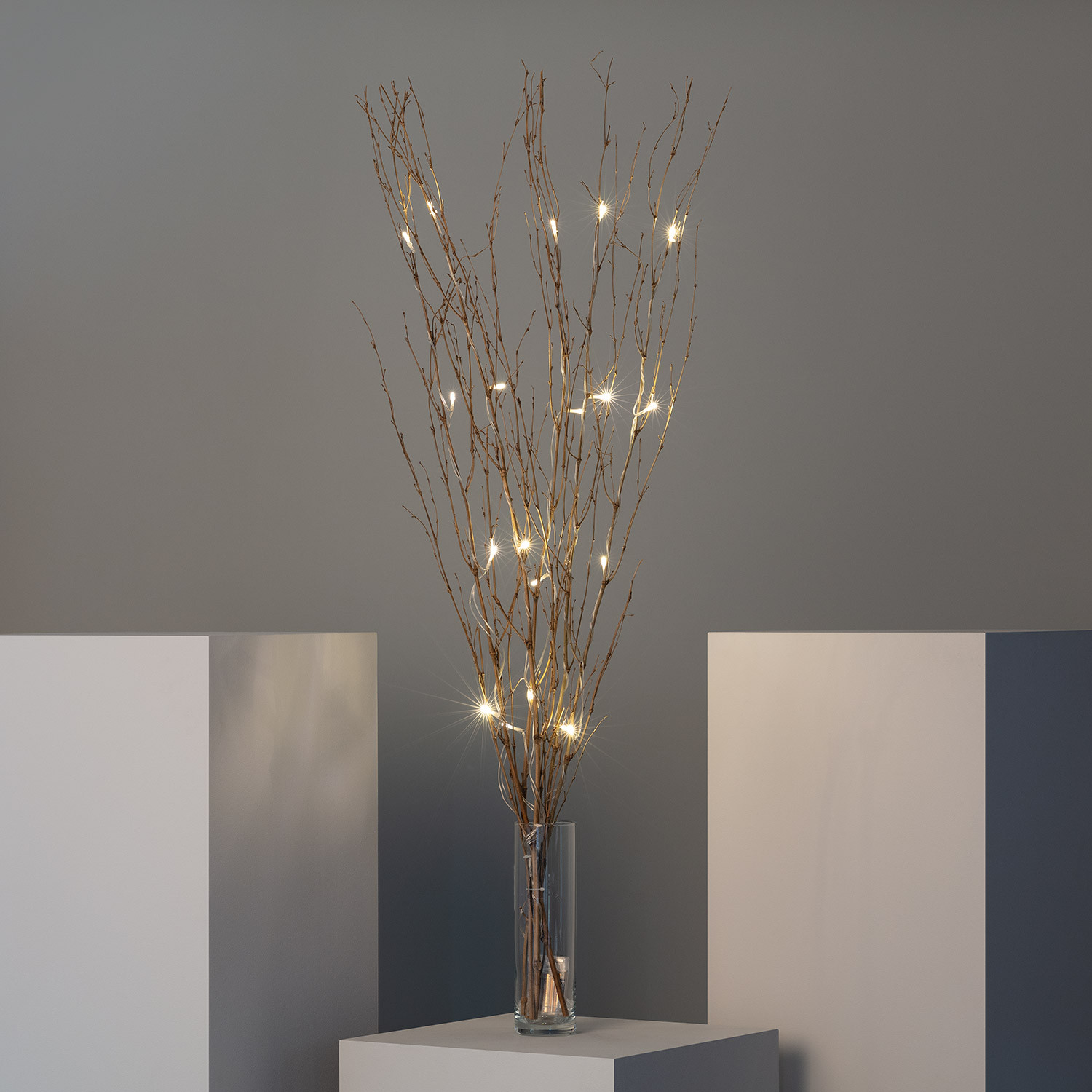 Ramas Decorativas LED Bambú Natural1.2m