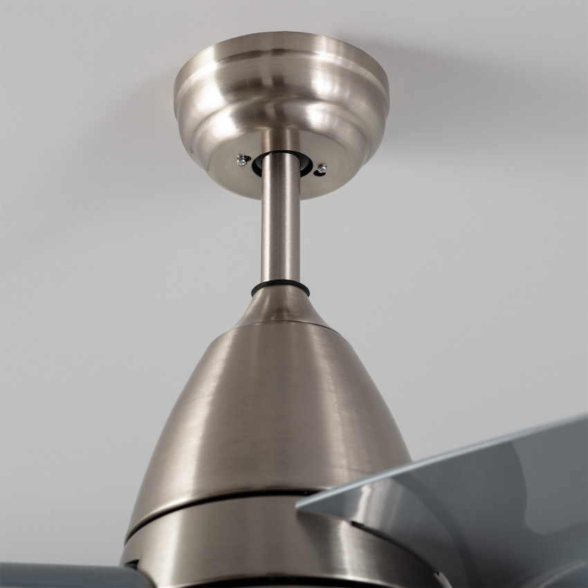 Silver 15W 'Minimal' LED Ceiling Fan