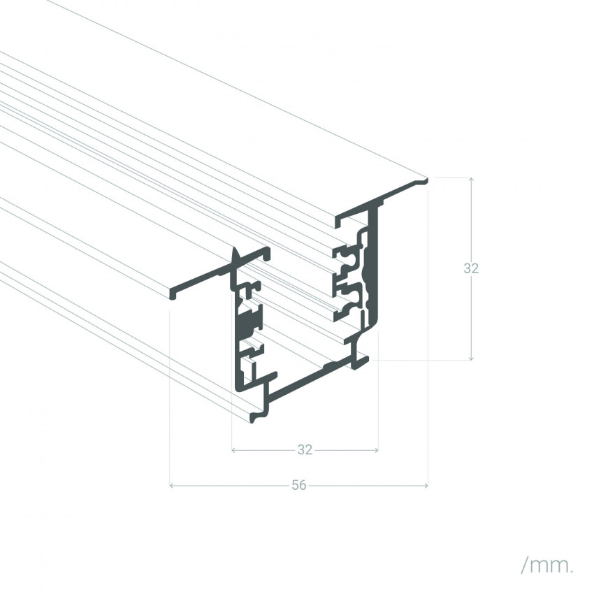1 Metre Three-Circuit Track 