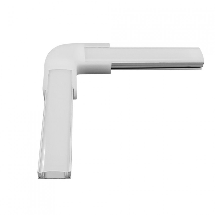 L-Joint for Aluminium Surface Profile for Double Strips up to 20 mm 