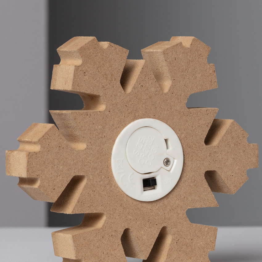 Copo de Nieve LED con Batería
