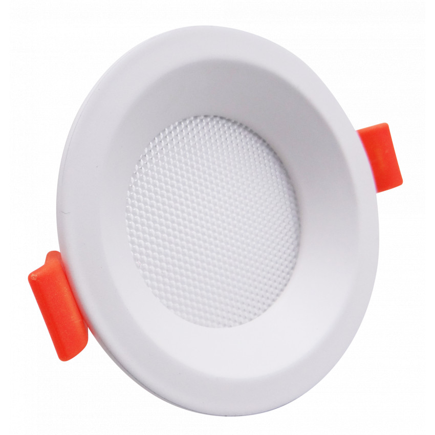 Round Slim (UGR17) 7W CCT Selectable LIFUD LED Panel Ø75 mm Cut-Out