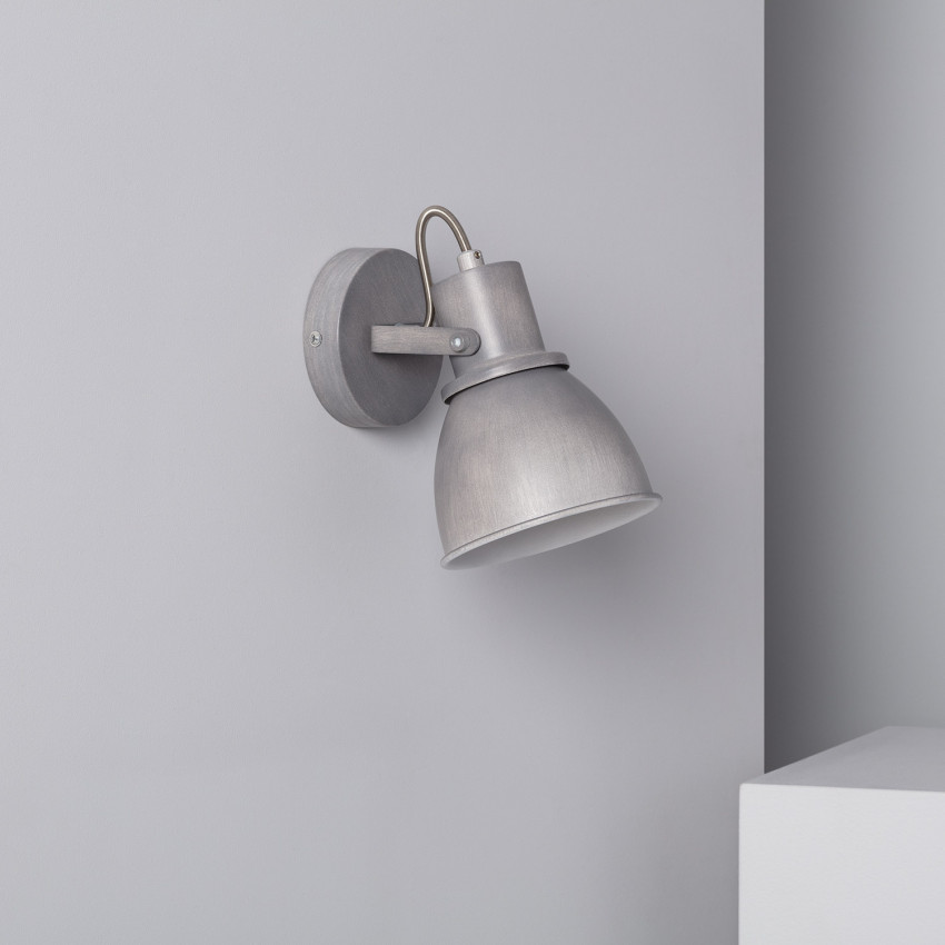 Emery Adjustable Aluminium Single Spotlight Ceiling Lamp