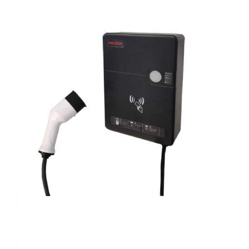 Electric Car Charger for Public Places Semi-Fast 7kW Type 2 Single Phase MAXGE 