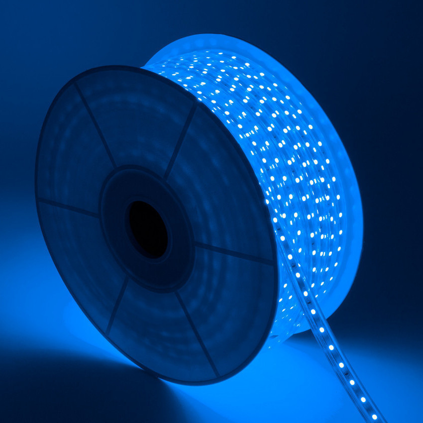 50m LED Strip in Blue, 220V AC, SMD5050, 60 LED/m 