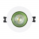 Aro Downlight Circular Basculante de Colores para Bombilla LED GU10 Corte Ø75 mm