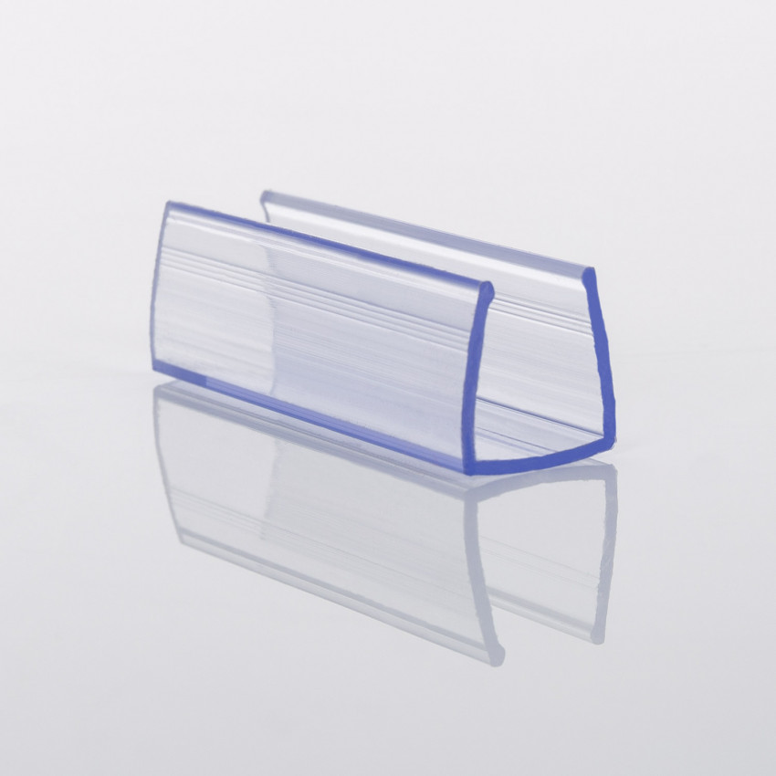 Clip de PVC Fijación para Neón LED Flexible Monocolor