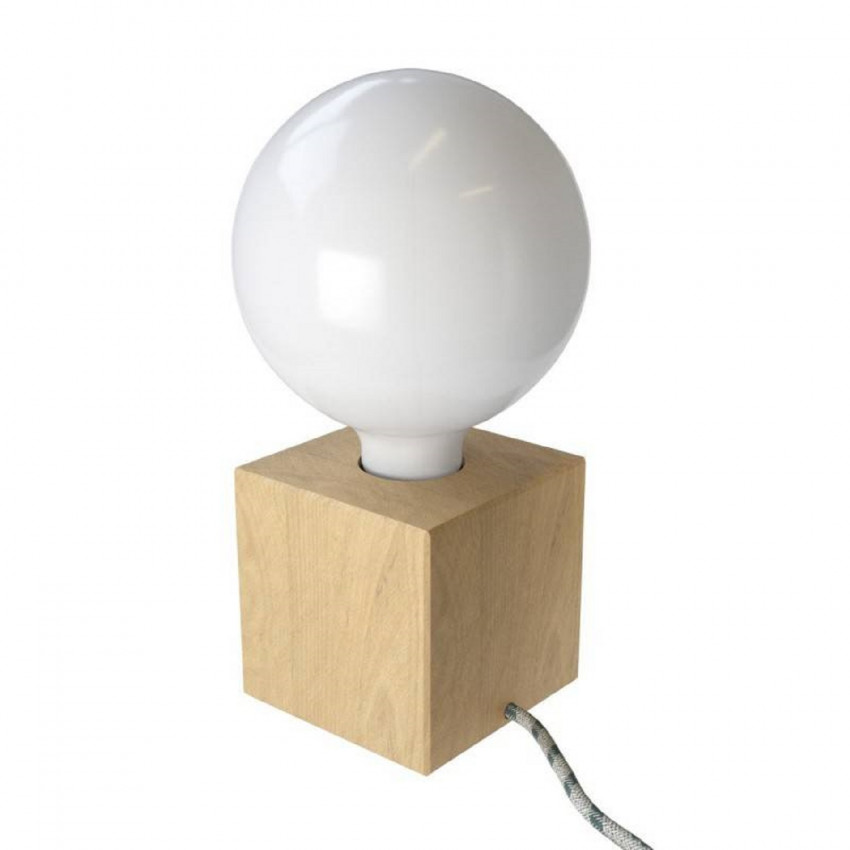 Cubetto Wooden Table Lamp Creative-Cables ABWLEUTRD54