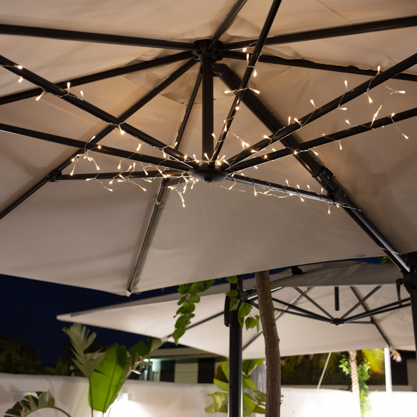 1m Parasol LED String Lights with Battery