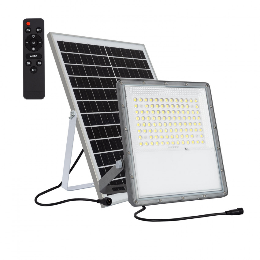 20W Solar LED Floodlight 100lm/W IP65 with Remote Control