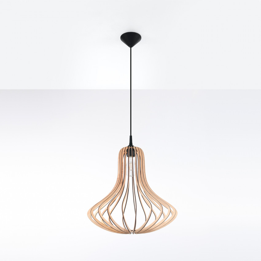 Elza Wooden Pendant Lamp SOLLUX