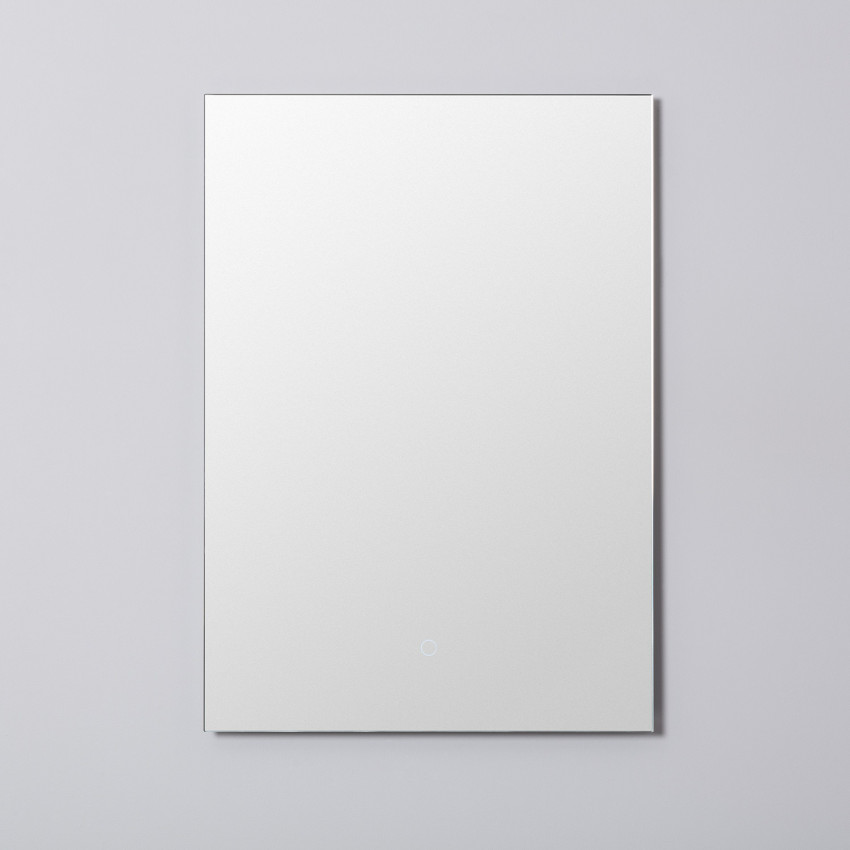 Small Mason Tactile Bathroom LED Mirror 68x48 cm