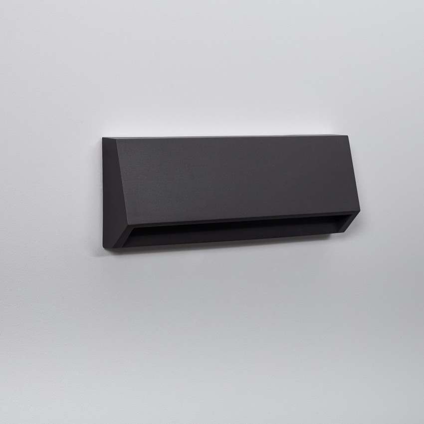 3W Tunez Rectangular Surface Black Outdoor LED Wall Light 