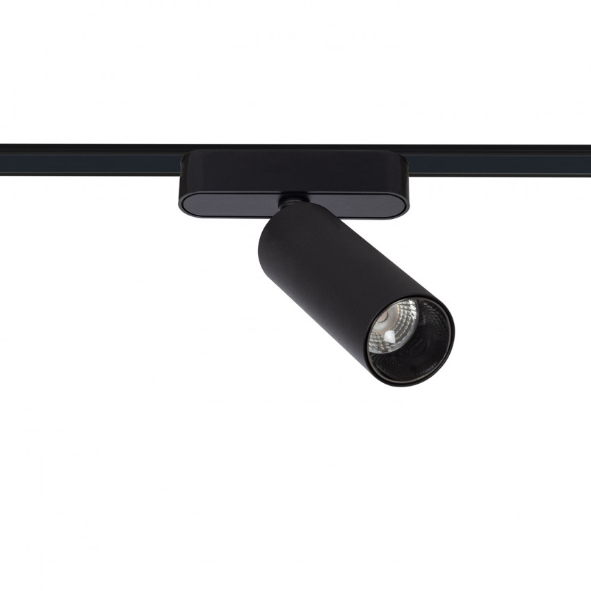 48v 15W Magentic Single Phase Track 25mm Super Slim LED Spotlight in Black UGR16 