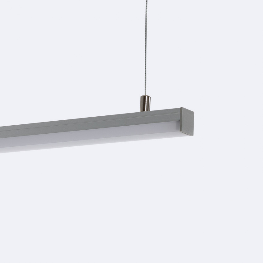 1m Suspended Aluminium Profile for 17mm LED Strips