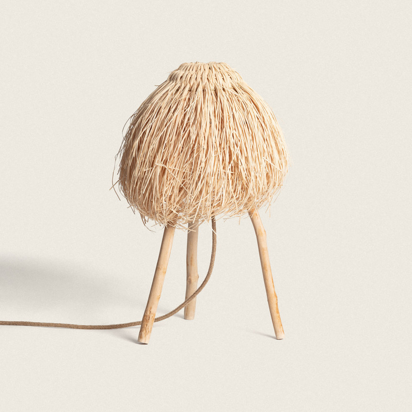 Lasje Rattan Table Lamp 